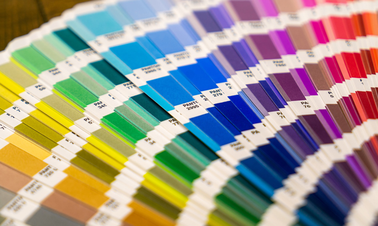 Bảng màu với đa dạng màu sắc cho khách hàng lựa chọn khi in decal