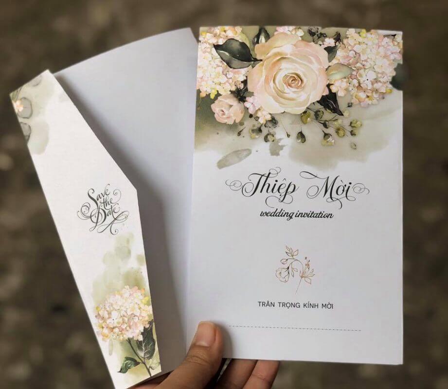 Thiệp cưới sang trọng 256  Laco Wedding Paper